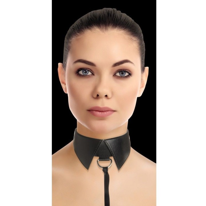 COLLAR CLASICO SUMISION ESCLAVO NEGRO.