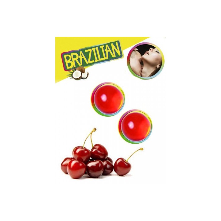 SET 2 BRAZILIAN BALLS AROMA CEREZA.