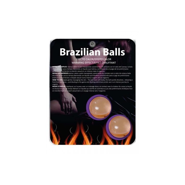 SET 2 BRAZILIAN BALLS EFECTO CALOR.