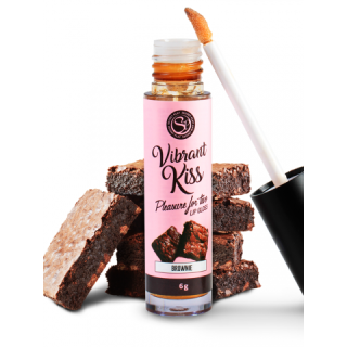 LIP GLOSS VIBRANT KISS - BROWNIE