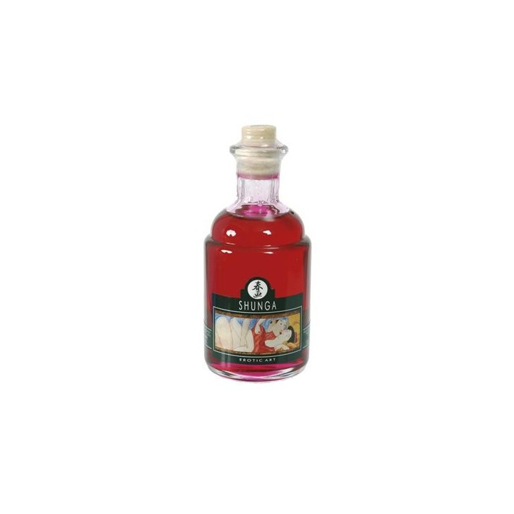 .SHUNGA ACEITE AFRODISIACO BESOS INTIMOS EMOCION DE FRAMBUESA.