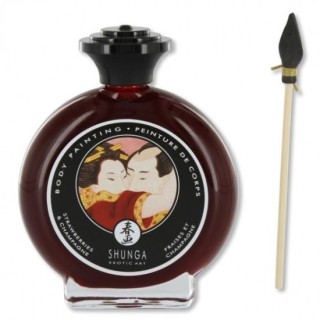 SHUNGA PINTURA CORPORAL DE FRESAS Y CHAMPAGNE