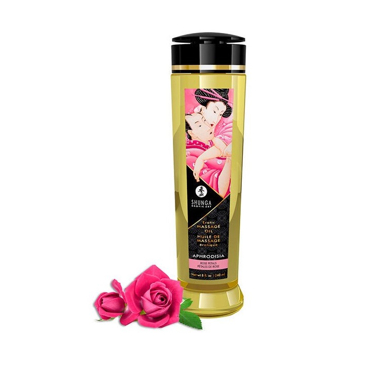 Aceite afrodisíaco shunga Rosas.