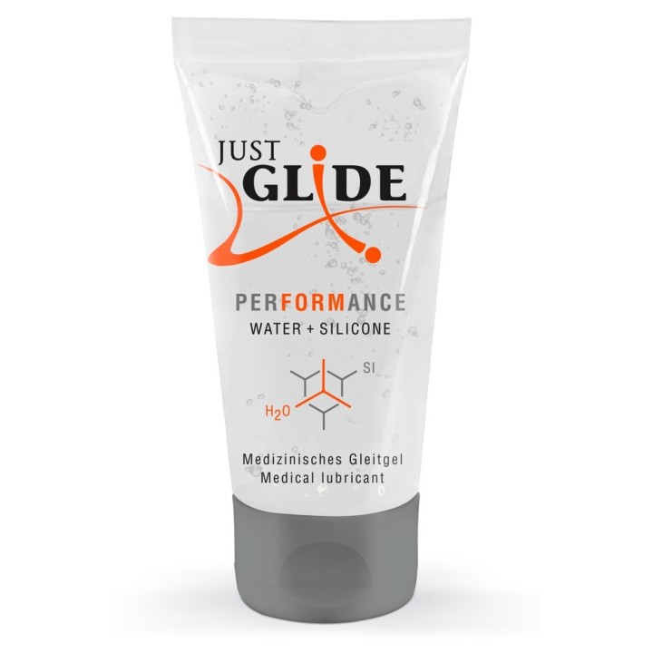 Lubricante vegano a base de agua y silicona.