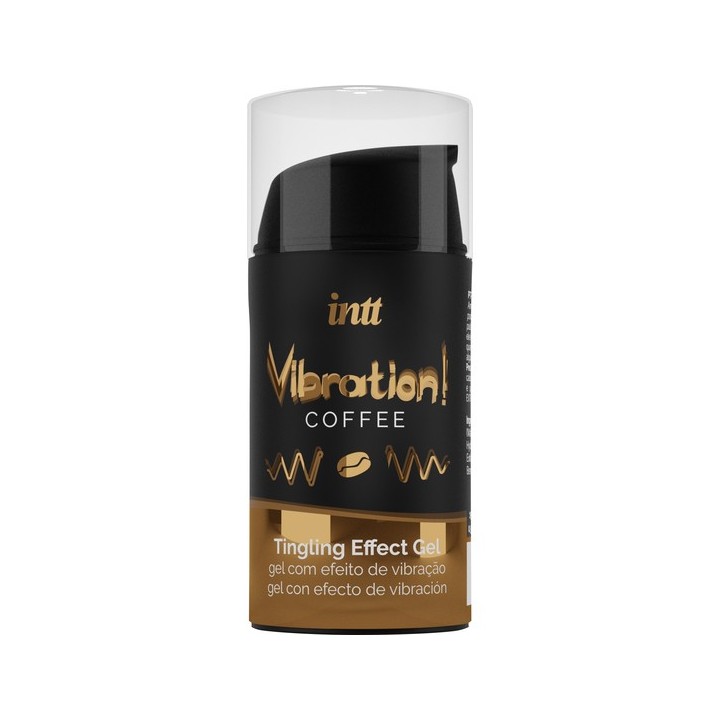 Vibrador liquido, intensificador para pareja, estimulador , comestible, sabor café.