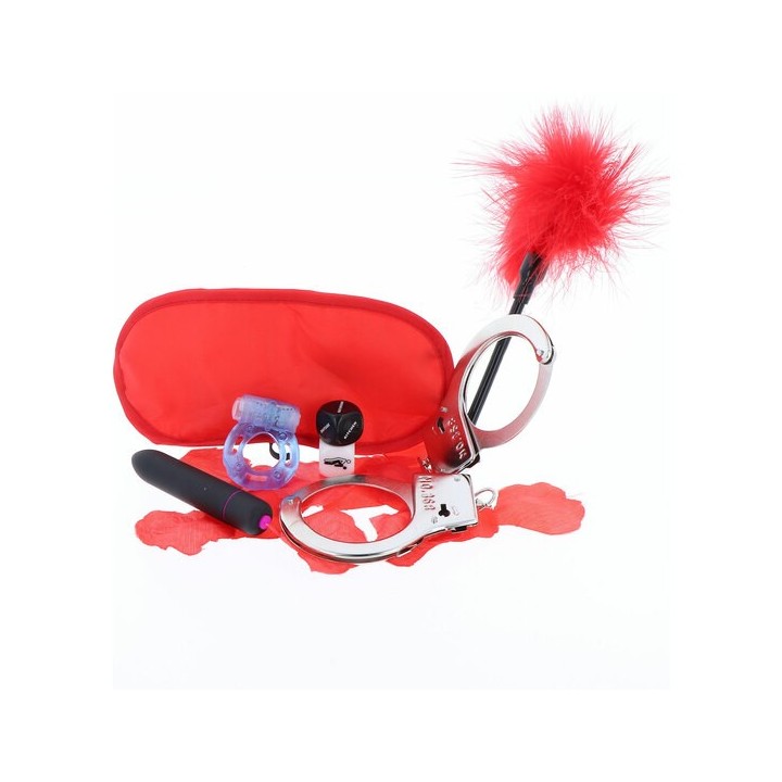 KIT EROTICO, ESPOSAS ANTIFAZ DADO POSTURAS....