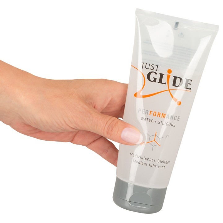 Lubricante a base de agua y silicona, masaje, lubricaciones anales.