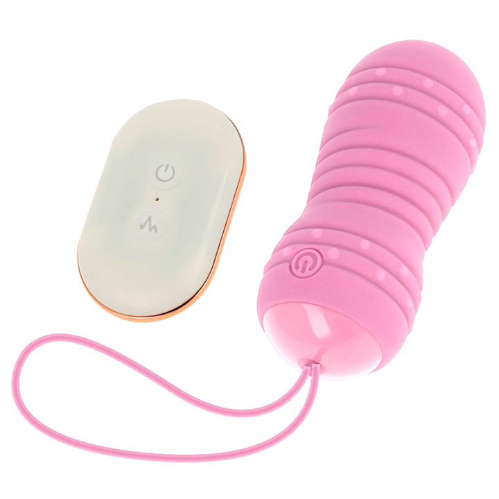 HUEVO CON MANDO A DISTANCIA ROTADOR, SILICONA MEDICA, RESISTENTE AL AGUA.