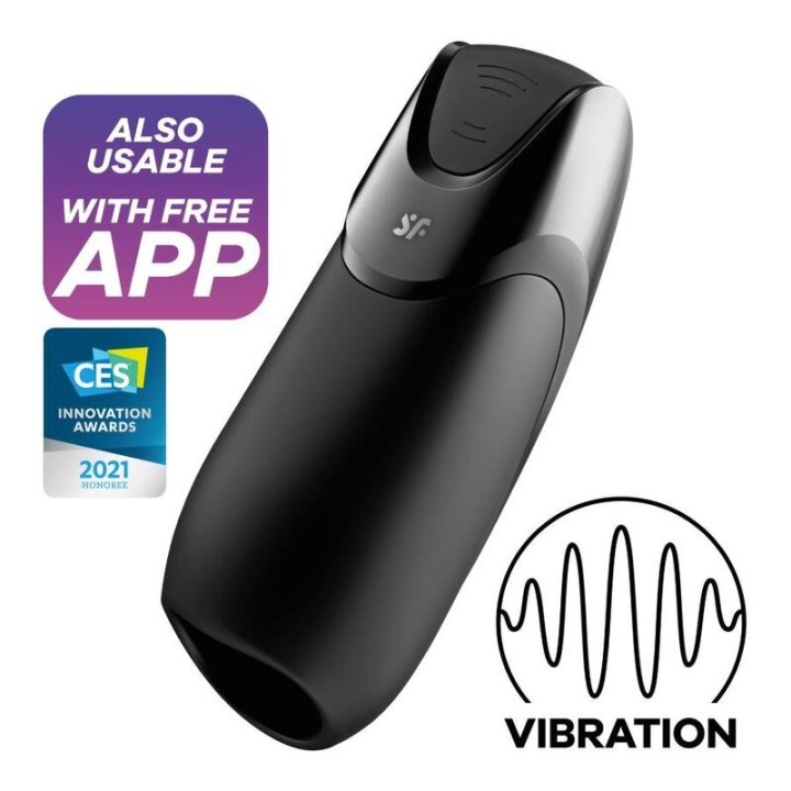 Masturbador de hombre satisfyer, con APP, SUMERGILE, SUCCIONADOR, VIBRADOR.
