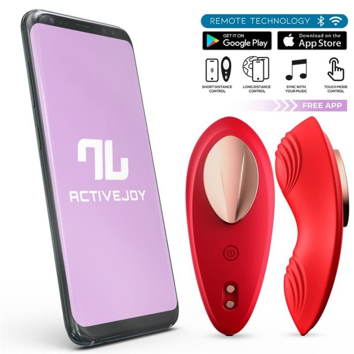 vibrador para braguita inalámbrico, con APP