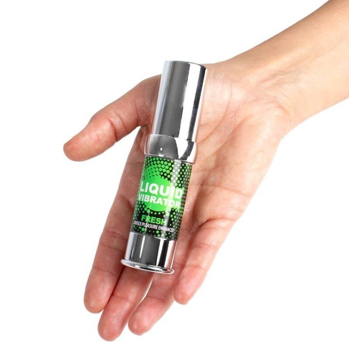 vibrador liquido efecto frio menta, intensificador del orgasmo retardante estimulador en gel para pareja.