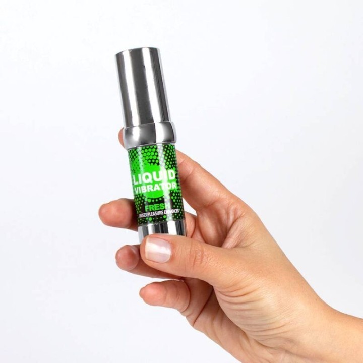 vibrador liquido efecto frio menta, intensificador del orgasmo retardante estimulador en gel para pareja.