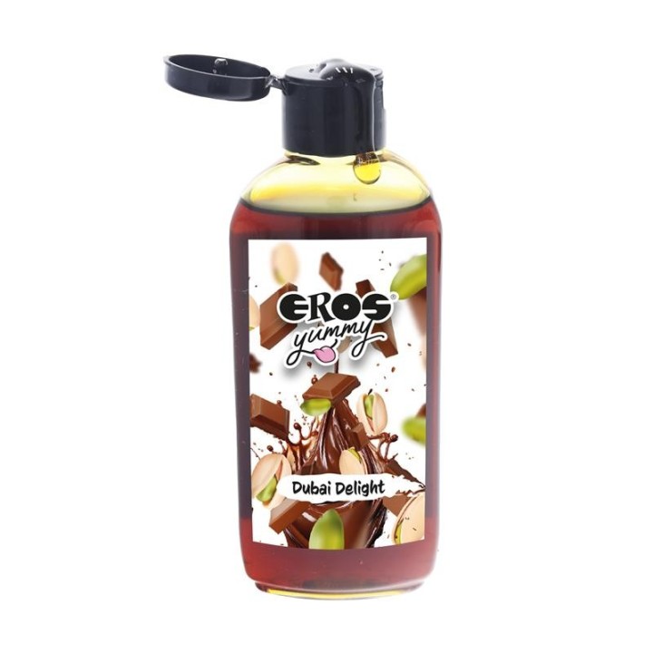 Lubricante chocolate pistacho, comestible, lubricante estimulante para pareja, preliminar.