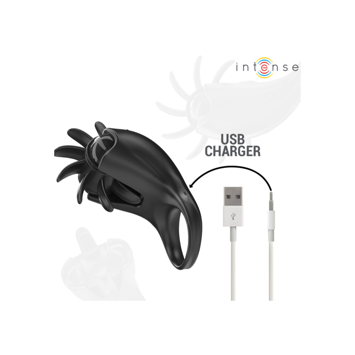 Anillo vibrador usb, facilita la erección, prolonga la eyaculación, ideal par eyaculación precoz, erección.