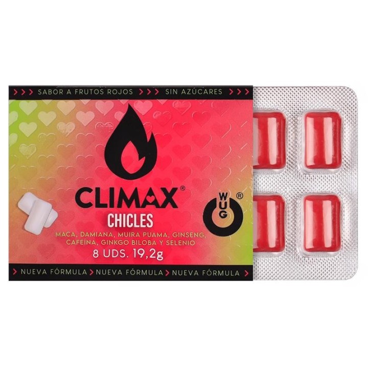 chicles, vigorizante, estimulante para pareja.