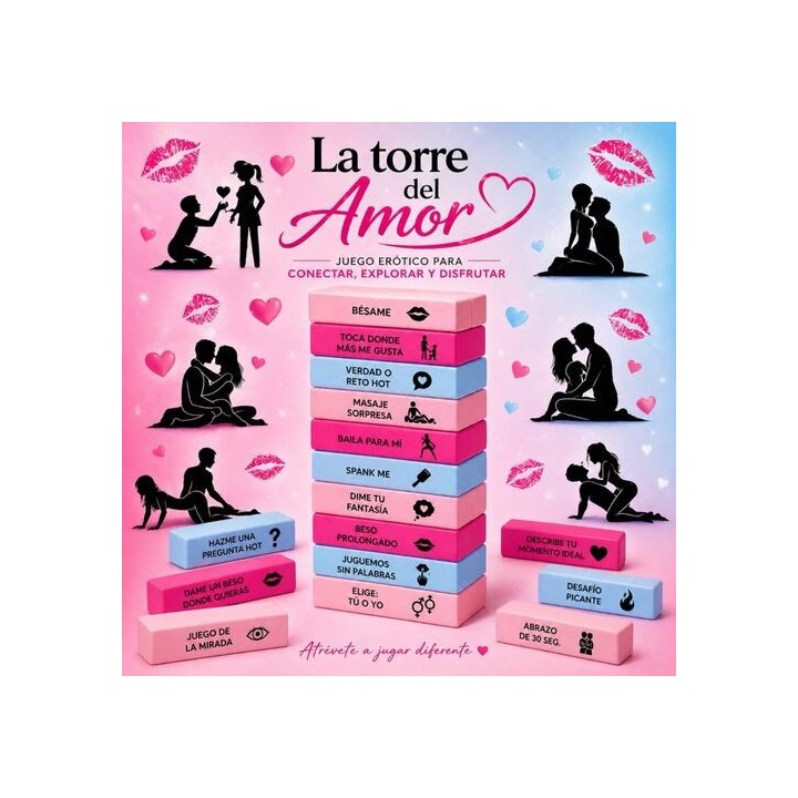 Juego erótico para pareja, juego de preliminares sexual.