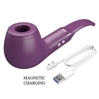 PIPE ESTIMULADOR CON 10 MODOS DE GOLPETEO MORADO
