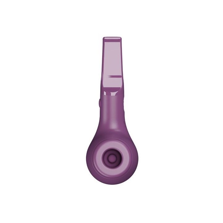 PIPE ESTIMULADOR CON 10 MODOS DE GOLPETEO MORADO