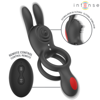 anillo doble para el pene y zona testicular.